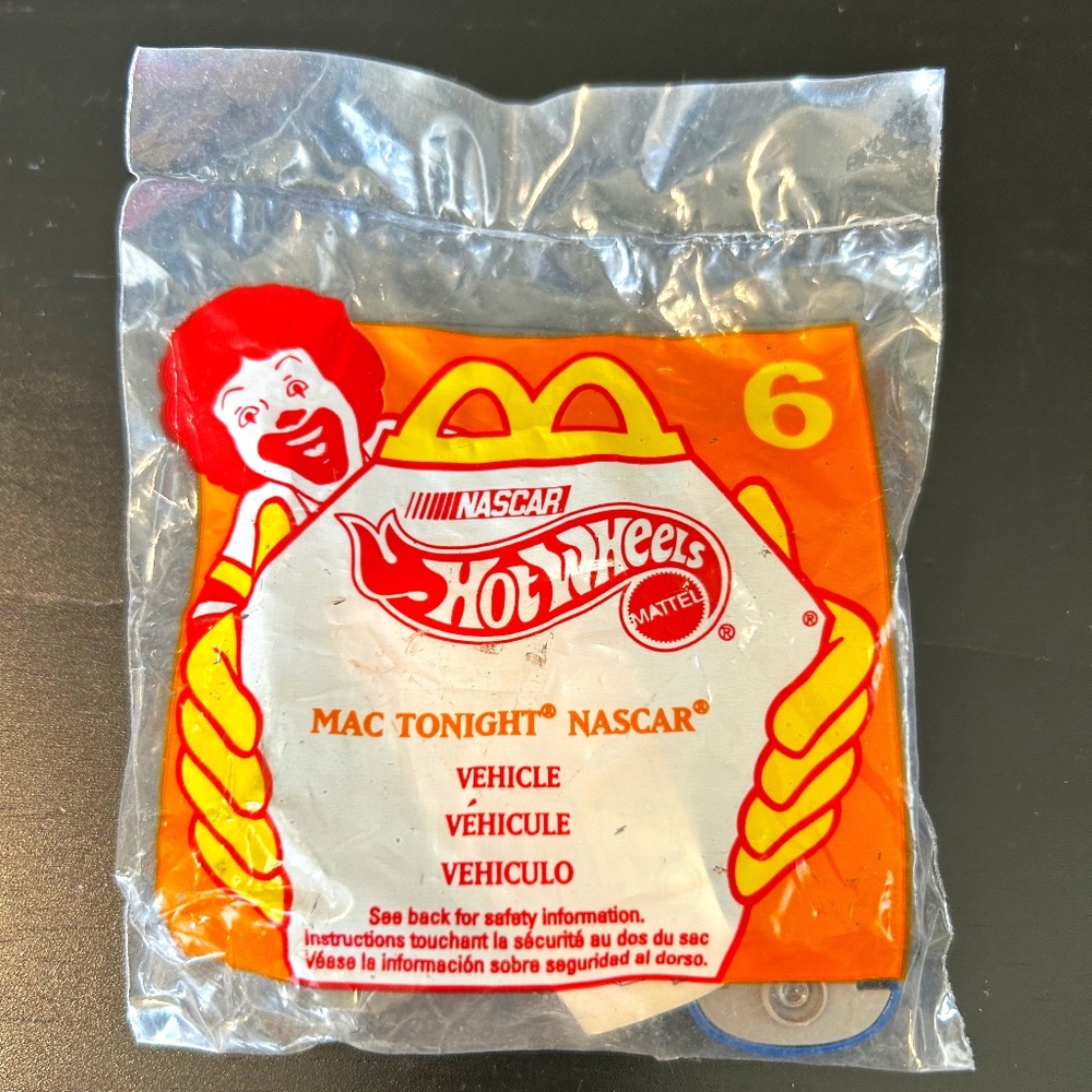 Vintage 1998 Hot Wheels McDonald's Happy Meal Toy
